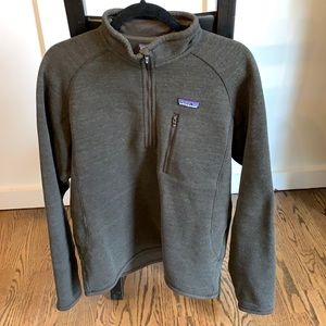 Patagonia Better Sweater Brown 1/4 Zip - Medium
